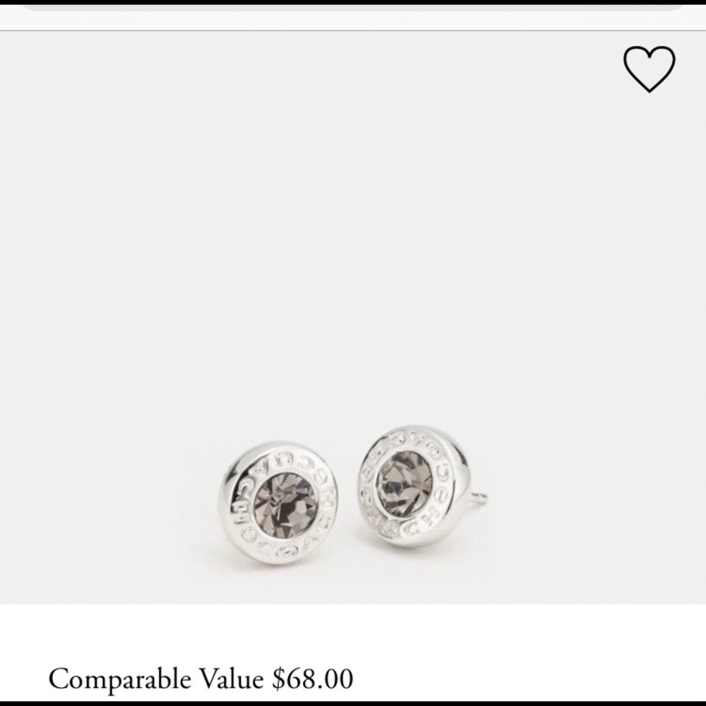 Coach earrings